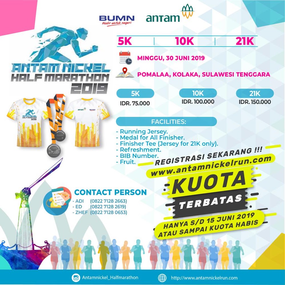 Antam Nickel Half Marathon • 2019 Antam Nickel Half Marathon • 2019