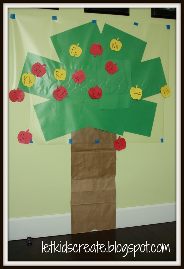 Let Kids Create: Spelling tree