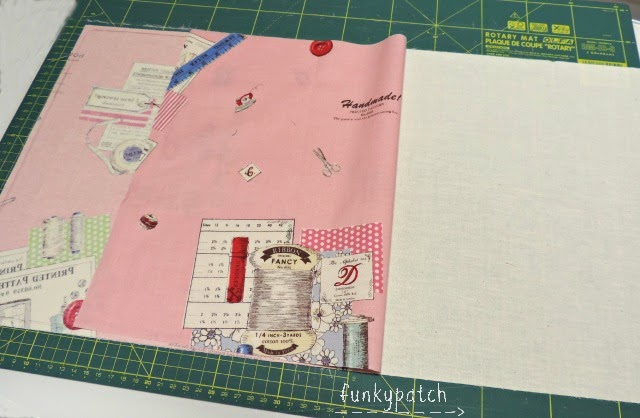 Paso a paso para hacer una funda de tela para carpeta