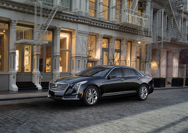 CT6 2016 Cadillac CT6 black