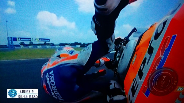 CAÍDA DE DANI PEDROSA CAÍDA DE DANI PEDROSA