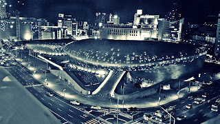 Dongdaemun Design Plaza at night | meheartseoul