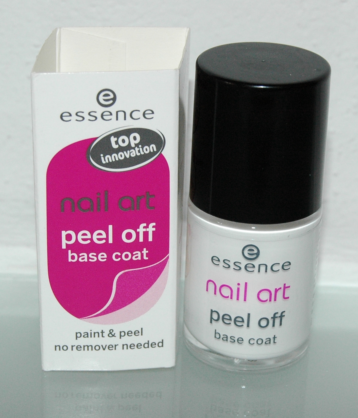 essence nail art peel off base coat