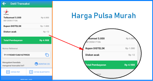 Payfazz: Ide Bisnis Pulsa Murah Bisa Bayar PPOB Ide Bisnis Pulsa Murah Bisa Bayar PPOB Payfazz - Jika ada sebuah pertanyaan bisnis apa sih? Yang kira-kira mudah dan simple dijalankan? Jawabannya jadi Agen Payfazz saja! Mengapa bisa? Tentu saja bisa karena dengan menjadi agen payfazz sobat sebenarnya telah menjadi agen pulsa dan PPOB dimana sobat dapat menjual pulsa: All Operator: Telkomsel, Indosat, Three, Axis, XL, dll, Jual Data Internet, Bahkan tersedia pula jasa pembayaran BPJS Kesehatan, TOKEN PLN (Listrik Pintar), Pembayaran PDAM, TELKOM, Pembayaran IndiHome Speedy, TV Berlangganan, dan tentu saja seiring perkembangannya akan bertambah menu-menu lainnya. Bahkan sekarang sedang diupayakan kerjasama bersama alfamart/indomaret untuk mempermudah kita dalam melakukan TopUp (Isi Ulang) Saldo Payfazz Wallet Kita. Baiklah sebelum melangkah lebih jauh, sebaiknya saya memaparkan beberapa poin yang menurut saya ini adalah penting. Mengingat sobat mungkin belum tahu apa dan bagaimana berjualan pulsa dan PPOB menggunakan Payfazz. Bagi sobat yang ingin segera mendaftar jadi agen Payfazz silakan Scrool ke bawah postingan ini dan menuju bahasan Cara Mendaftar Jadi Agen Payfazz, Perlu diingat daftar Agen Payfazz ini Gratis dan untuk Upgrade ke Agen Premium Payfazz barulah kita dikenakan Biaya Upgrade sebesar Rp. 100.000,- Pertama mari kita kenali lebih dulu Apa itu Payfazz? Di situs web resminya menyebutkan Payfazz merupakan sebuah platform layanan keuangan berbasis keagenan yang dapat mempermudah pembayaran anda secara digital atau online. Platfrom ini hadir sebagai upaya membantu mitra / agen payfazz untuk dapat melakukan isi ulang pulsa all operator, data internet all operator, maupun pembayaran token dan tagihan PLN, PDAM, Telkom, BPJS, TV dan Internet (Indihome Speedy), Multifinance, dan Voucher Game yang semuanya itu dapat diakses dalam sebuah aplikasi secara digital / online. Jadi berdasarkan penjelasan itu, kita bisa tahu bahwa dengan menggunakan Payfazz kamu dapat melakukan pembayaran secara mudah tanpa harus pergi ke BANK atau ATM hanya untuk membeli pulsa, atau mencari konter pulsa, dan urusan pembayaran lain-lain yang tersedia pada Payfazz. Kita cukup membuka Aplikasi Payfazz dan mulai melakukan transaksi dimanapun, kapanpun, dan dalam keadaan apapun! Hal ini kemudian memberikan kita keleluasaan dalam mengelola keuangan termasuk membangun bisnis Jual Pulsa dan Membuka Loket Pembayaran PPOB seperti loket pembayaran Token Listrik, BPJS Kesehatan, Bayar Tagihan PDAM, TV Berlangganan, Tagihan Telkom, Indihome, dan Speedy. dan Voucher Game Online. Apa Keuntungan Lain yang ditawarkan Payfazz? Sejauh ini selama saya menggunakan Payfazz belum ada kendala yang begitu besar, Hal ini dikarenakan bisnis ini benar-benar dikelola secara mandiri. Pengisian Saldo Pulsa (Modal) untuk Penjualan menggunakan Payfazz dapat disesuaikan berapa pun besar jumlah modal yang diinginkan, tidak ada batasan atau waktu tenggang yang tentukan untuk mengisi modal lagi di bulan berikutnya sebab semuanya terserah kita. Bahkan setiap transaksi yang kita lakukan akan mendapatkan CashBack sebesar Rp 50,- makin banyak transaksi yang dilakukan makin banyak pula CashBack yang di dapat. CashBack adalah keuntungan yang didapat ketika kita melakukan transaksi melalui Payfazz, dan CashBack ini nantinya akan dikumpulkan dan dijadikan menjadi SALDO Payfazz tiap tanggal satunya. Sehingganya kita bisa memiliki beberapa keuntungan tambahan dari Cashback yang diberikan oleh Payfazz. Kamu bisa meningkatkan jumlah pendapatan Cashback kamu! Normalnya setiap kita melakukan transaksi menggunakan Payfazz kita akan mendapatkan Cashback sebesar Rp 50,-! Meski demikian pendapatn cashback kamu ternyata masih bisa kamu tingkatkan pendapatannya. Yaitu kamu harus Upgrade ke Agen Premium payfazz terlebih dahulu! Setelah kamu menjadi Agen Premium payfazz kamu akan memiliki kesempatan mengikuti promo yang ditawarkan payfazz untuk setiap Agen Premium payfazz. Salah satunya adalah ketika kamu menjadi Agen Premium Payfazz kamu memiliki kesempatan untuk mengajak atau merekrut agen lain. Setiap kali agen itu berhasil join berdasarkan ajakan menggunakan kode referal atau kode distributor payfazz kamu. Maka kamu akan mendapatkan cashback payfazz sebesar Rp 50,- pertiap orang yang join. Belum sampe disitu apabila mereka agen baru payfazz yang kamu rekrut ternyata melakukan transaski lagi maka setiap transaksi yang mereka lakukan kamu akan mendapatkan casback payfazz lagi sebesar Rp 50,- ! Jadi jika melihat loncatan ini, maka ini akan menambah jumlah pendapatan cashback kamu tentunya. Baca Juga: Keuntungan Menjadi Agen Payfazz Premium dan Agen Payfazz non Premium Mengapa Memilih Payfazz? Apa Manfaat dan Keuntungannya? - New Update 6 Januari 2018 Tidak sampai disitu, apabila tiap Agen non Premium payfazz yang kamu rekrut mereka mengupgrade akun payfazz mereka menjadi Agen Premium Payfazz maka kamu akan mendapatkan deposit atau saldo sebesar Rp 50.000,- ! Sehingganya makin banyak Agen payfazz yang join melalui kode referela atau kode distributor payfazz kamu. Maka tentu kamu akan meningkatkan jumlah pendapatan atau keuntungan. Jadi Agen Premium Keuntungannya Lebih Besar Lagi! Hal yang paling mengejutkan lagi adalah dalam menggunakan Payfazz kita dapat Join sebagai Agen Payfazz non Premium dan Agen Payfazz Premium. Dan tentu saja sangat disarakan bagi sobat untuk menjadi agen permium payfazz. Karena setiap Agen Premium Payfazz akan mendapatkan kesempatan untuk memenangkan Satu buah smartphone, sepeda motor, Umroh, Mobil dan semuanya itu bisa dipilih apakah akan mengambil hadiah itu atau akan dijadikan Ke Saldo Payfazz anda dan tentu saja dapat anda uangkan. Syarat untuk mendapatkan hadiah tersebut adalah dengan menjadi Agen Premium Payfazz dan mengikuti beberapa aturan dan persyaratan yang ditentukan oleh Payfazz. Diantaranya adalah kita harus mengajak atau merekrut Agen Payfazz Premium lain menggunakan kode referal atau kode distributor payfazz yang kita miliki setelah menjadi Agen Payfazz Premium. Keuntungan tersebut diantaranya: 1. Kamu akan mendapatkan satu buah Telepon Seluler Untuk mendapatkan satu buah Telepon Seluler dari payfazz kamu harus memiliki syarat telah menjadi Agen Payfazz Premium terlebih dahulu. ini dikarenakan setiap kamu mengajak Agen Premium Payfazz lain sebanyak 50 orang yang Join menjadi Agen Premium. Melalui kode referal atau kode distributor payfazz yang kamu miliki. Maka kamu akan mendapatkan satu buah Telepon Seluler dari PT Payfazz Teknologi Nusantara atau jika kamu tidak ingin mengambil hadiahnya, maka kamu akan mendaptkan gantinya sebagai Saldo Payfazz (diuangkan menjadi saldo atau deposit payfazz kamu). 2. Kamu akan mendapatkan satu buah Sepeda Motor Untuk mendapatkan satu buah Sepeda Motor dari Payfazz proses dan cara kerja payfazz masih sama dengan cara kerja di atas. Hanya saja pada tahapan berikut cara kerja payfazz adalah kamu harus merekrut sekitar 400 Agen Payfazz Premium. Tetapi jika kamu tidak ingin mengambil hadiahnya maka hadiah tersebut akan diuangkan dan menjadi saldo atau deposit di payfazz kamu 3. Kamu bisa Berangkat Umroh Untuk yang ingin menjalankan Ibadah di tanah suci misalnya, kita diberikan kesempatan melalui payfazz agar bisa mendapatkan biaya dan berangkat umroh ke tanah suci. Cara kerja payfazz masih tetap sama, hanya saja di tahapan ini! Kamu harus sudah merekrut sekitar 1000 Agen Premium. Tetapi jika kamu tidak ingin mengambil hadiahnya dengan berangkat umroh maka hadiah tersebut akan diuangkan menjadi saldo atau deposit di akun payfazz milik kamu. 4. Kamu akan mendapatkan satu buah Mobil Baru Kamu ingin membeli mobil? atau ingin mendapat hadiah mobil dari PT Payfazz Teknologi Nusantara? maka dengan menjadi Agen Premium Payfazz dan kamu berhasil mengajak join Agen Premium Payfazz lainnya melalui kode referal kamu atau kode distributor payfazz milik kamu sebanyak 5000 Agen Premium Payfazz, maka kamu akan mendaptkan satu buah Mobil Baru yang dihadiahkan PT Payfazz Teknologi Nusantara untuk kamu karena telah mencapai dan berhasil merekrut 5000 orang Agen Premium Payfazz dengan kode ajakan, kode referal atau kode distributor payfazz kamu yang kamu dapatkan ketika kamu juga telah menjadi Agen Premium Payfazz. Meski begitu ternyata Hadiah tersebut dapat kamu uangkan menjadi saldo atau deposit payfazz. Jadi makin banyak Agen Premium Payfazz yang join melalui kamu, maka kamu makin dekat dengan Hadiah yang PT Payfazz Teknologi Nusantara tawarkan untuk tiap Agen Premium. Jika kamu Gagal Mengirim Pulsa? Uang akan dikembalikan tanpa Potongan ke Saldo Payfazz! Keuntungan lain adalah Payfazz memberikan Refund atau pengembalian dana secara otomatis apabila kita salah dalam memasukan nomor hape atau nomor token listrik. Seperti nomor tidak terdaftar atau nomor kurang. Hal ini tentu saja memberikan kenyamanan dan keamanan dalam melakukan tiap transaski kita menggunakan payfazz. Transasksi Sangat Cepat Hanya Hitungan Detik! Awalnya juga tidak begitu yakin, setelah mencobanya benar-benar di luar ekspetasi, transaski pengisian pulsa, dan data internet sungguh sangat! cepat bahkan hanya sekali klik dalam hitungan detik pulsa dan data internet langsung masuk ke nomor pelanggan. So yang masih lalod pengisian pulsanya Migrasi saja ke Payfazz, lagian kamu daftarnya Gratis kok! Harga Pulsa di Payfazz pun terbilang cukup murah bahkan terdapat beberapa diskon yang bisa kita gunakan untuk mendapatkan Pulsa yang lebih murah lagi! Saat melakukan transaksi pulsa Telkomsel Rp. 5000 saya mendapatkan Kupon DISTEL5K dan diskon acak sehingga pulsa yang harus dibayarkan menjadi lebih murah! sebesar Rp 4.988 Hal ini kemudian akan menjadi lebih menguntungkan karena kita menjualnya dengan nominal beda sekitar 2000-an hingga 3000-an berdasarkan keinginan kita sendiri. TopUp (Isi Ulang) Saldo PayFazz sangat Mudah Kenyamanan lainnya adalah sobat dapat melakukan pengisian Saldo Payfazz sobat dengan mudah hanya menggunakan Menu BANK Transfer dan tentu saja di sana kita bisa menggunakan Jenis BANK yang kita inginkan sejauh ini terdapat beberapa BANK yang dapat digunakan dalam TOPUP atau Pengisian Saldo pada akun Payfazz diantaranya: BRI, MANDIRI, MANDIRI Syariah, DANAMON, BCA, BNI, CIMBNIAGA, HANABANK, PERMATA BANK, dan MAYBANK. Selain menggunakan Transfer BANK isi ulang Pulsa Payfazz sobat juga dapat dilakukan melalui agen payfazz lainnya. Sobat hanya menyetor uang kepada mereka dan mereka akan mengirimkan atau mentransfer uang ke Saldo Payfazz sobat hanya menggunakan nomor Hape yang telah sobat daftarkan di Payfazz. Tentu saja kebijakan transfer dan besar biaya transfer ditentukan oleh Agen Payfazz yang kamu mintai untuk mentransfer Saldo ke akun Payfazz kamu. Sangat mudah bukan? Jadi tunggu apalagi ayo jadi Agen Payfazz sekarang dan bangun bisnis anda jika anda memang ingin membangun bisnis pulsa dan PPOB! Sementara jika ingin menggunakannya sendiri, untuk kebutuhan keluarga atau rumah tangga pun sangat membantu tentunya. Tetapi bagi yang ingin mendapatkan penghasilan tentu saja mulai membangun bisnis menggunakan Payfazz salah satunya dengan menjual pulsa atau membuat usaha yang lebih besar dengan membuka loket pembayaran PPOB: LISTRIK, INTERNET, INDIHOME, BPJS, VOUCHER GAME, TV BERLANGGANAN, DLL. BAGAIMANA CARA MENDAFTAR JADI AGEN PAYFAZZ!!! Perhatian! Untuk mendaftar jadi Agen Payfazz terlebih dahulu tentunya sobat harus mendownload Aplikasi Payfazz di PlayStore dan saat ini Aplikasi ini hanya tersedia untuk smartphone Android saja! Kedepannya mungkin akan bisa digunakan pada Iphone dll. DOWNLOAD DAN INSTAL APLIKASI PAYFAZZ DI ANDROID SOBAT MELALUI PLAYSTORE Untuk cara daftar atau registrasinya gratis dan sangat mudah, kamu tinggal mengikuti KLIK DI SINI untuk Registrasi... Jika kamu masih bingung? Silakan ikuti tautan berikut untuk menuntun proses pendaftaran keagenan nusantara bersama payfazz. Baca Selengkapnya: Cara Daftar Payfazz Gratis! Setelah kamu berhasil mendaftarkan akun Payfazz kamu melalui Link di atas, sekarang silakan kamu buka aplikasi payfazz kamu lalu login menggunakan Nomor Hape dan password yang sudah kamu daftarkan tadi! Jika berhasil dan sukses! Maka selamat kamu telah tergabung bersama Mitra Payfazz dan silakan mulai jalankan bisnis kamu! Sukses bersama Tim Keagenan Nusantara Payfazz! Sekarang yang perlu sobat lakukan Hanyalah menanam modal atau mengisi Saldo Payfazz sobat dan mulailah jalankan Bisnis Sobat melalui android yang sobat miliki. Buka Loket Pembayaran? Konter Pulsa? dll mudah hanya dalam satu genggaman. Untuk tanya-tanya dan ingin berbagi Informasi bersama saya mengenai PayFazz - Bisa Mengontak WA saya: 081355617106! Untuk tiap Agen Payfazz yang join menggunakan Kode Referal saya dan Upgrade Menjadi Agen Premium Payfazz akan mendapatkan saldo payfazz sebesar Rp. 25.000 dari saya. Dengan syarat mengirimkan bukti pendaftaran menggunakan kode referal saya dan bukti bahwa sudah berhasil menjadi Agen Premium. Kirimkan bukti pendaftaran kamu melalui kontak WA saya. Jika sudah terverifikasi! Maka kamu akan saya kirimkan Saldo Payfazz sebesar Rp. 25.000,- Promo ini berlaku mulai tanggal 10 Januari - 10 Februari 2018! So buruan join menggunakan kode Referal saya. Anda Upgrade Premium melalui kode saya, saya kirim cashback ke akun kamu sebesar Rp. 25.000,-
