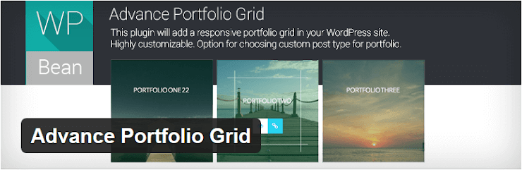 Advance Portfolio Grid plugin