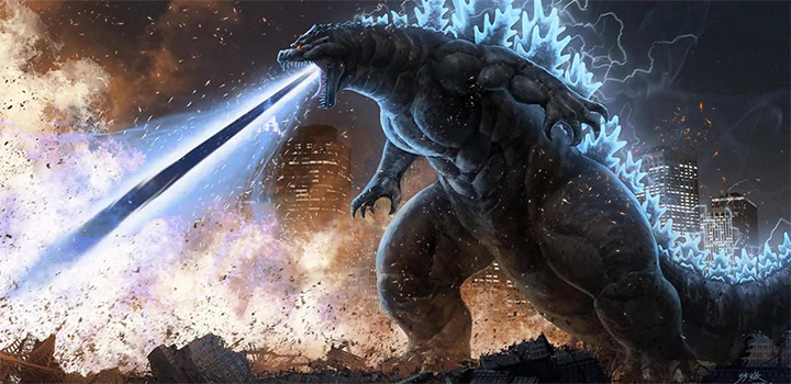 Godzilla 2019 ilustração Godzilla 2019 ilustração