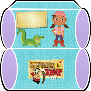 Jake: Caja Almohada para Imprimir Gratis.
