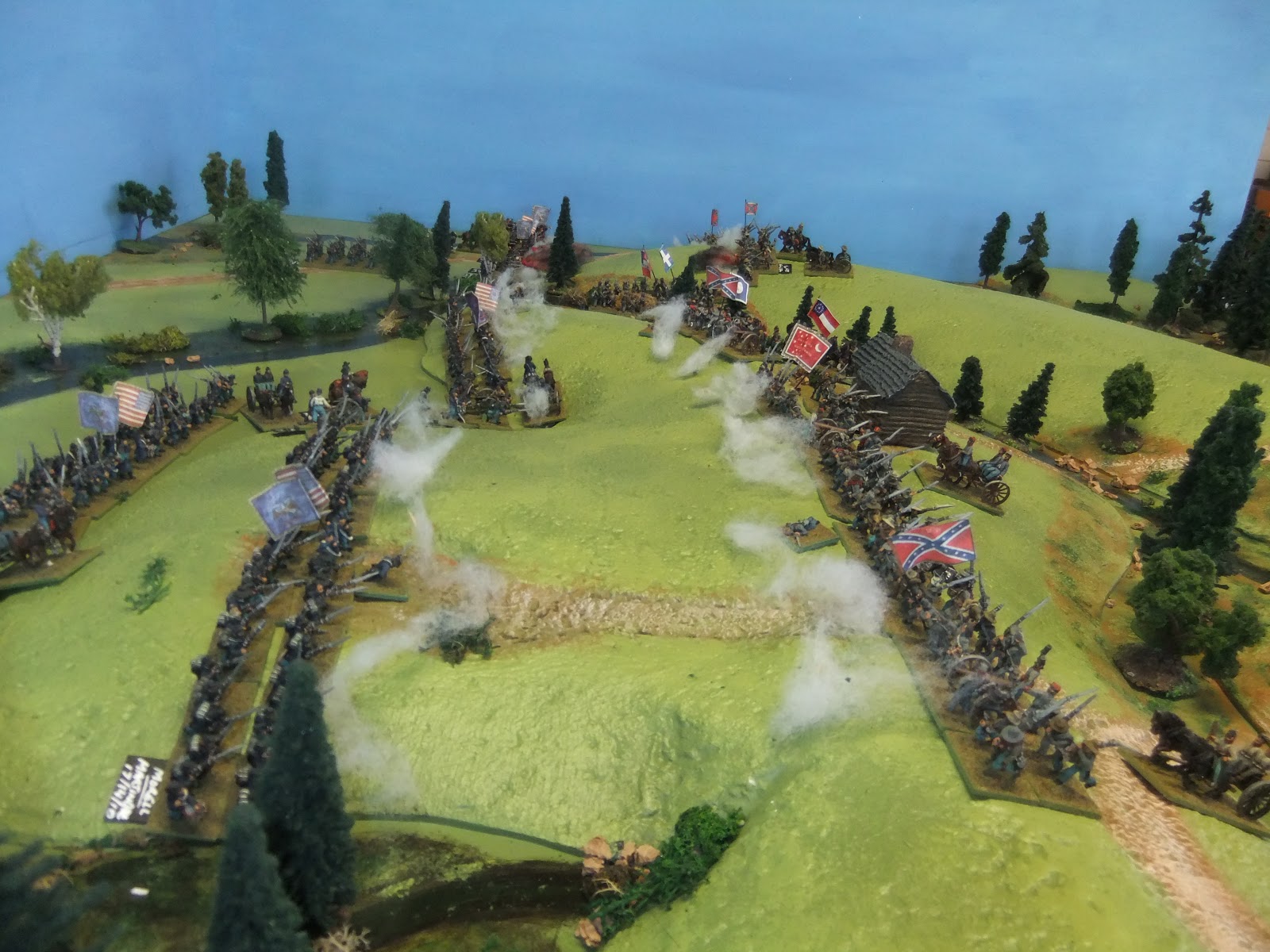 Serpentine War Game Club ACW clash