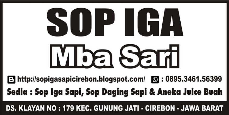 Sop Iga Sapi Cirebon