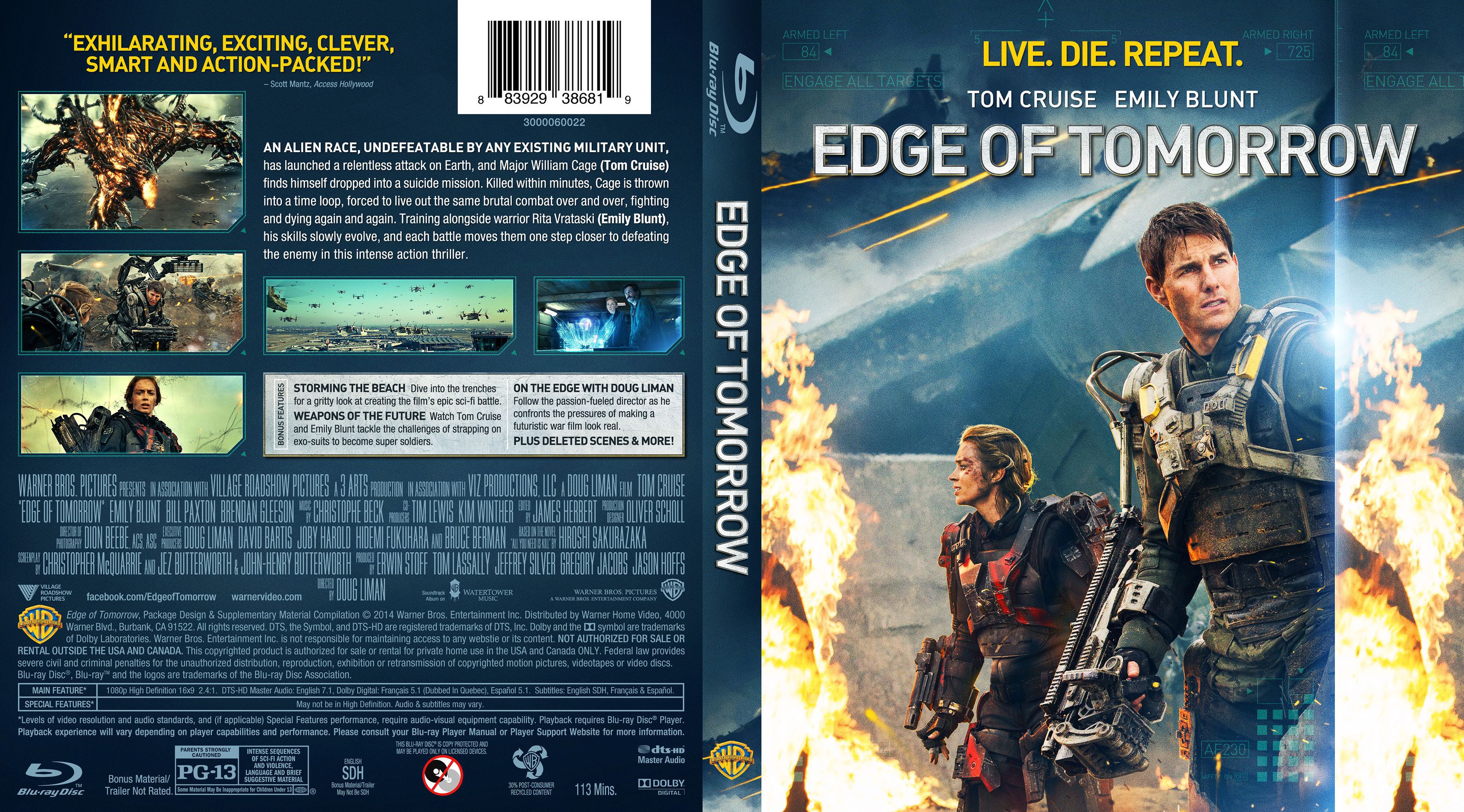 Edge of Tomorrow Moviescom