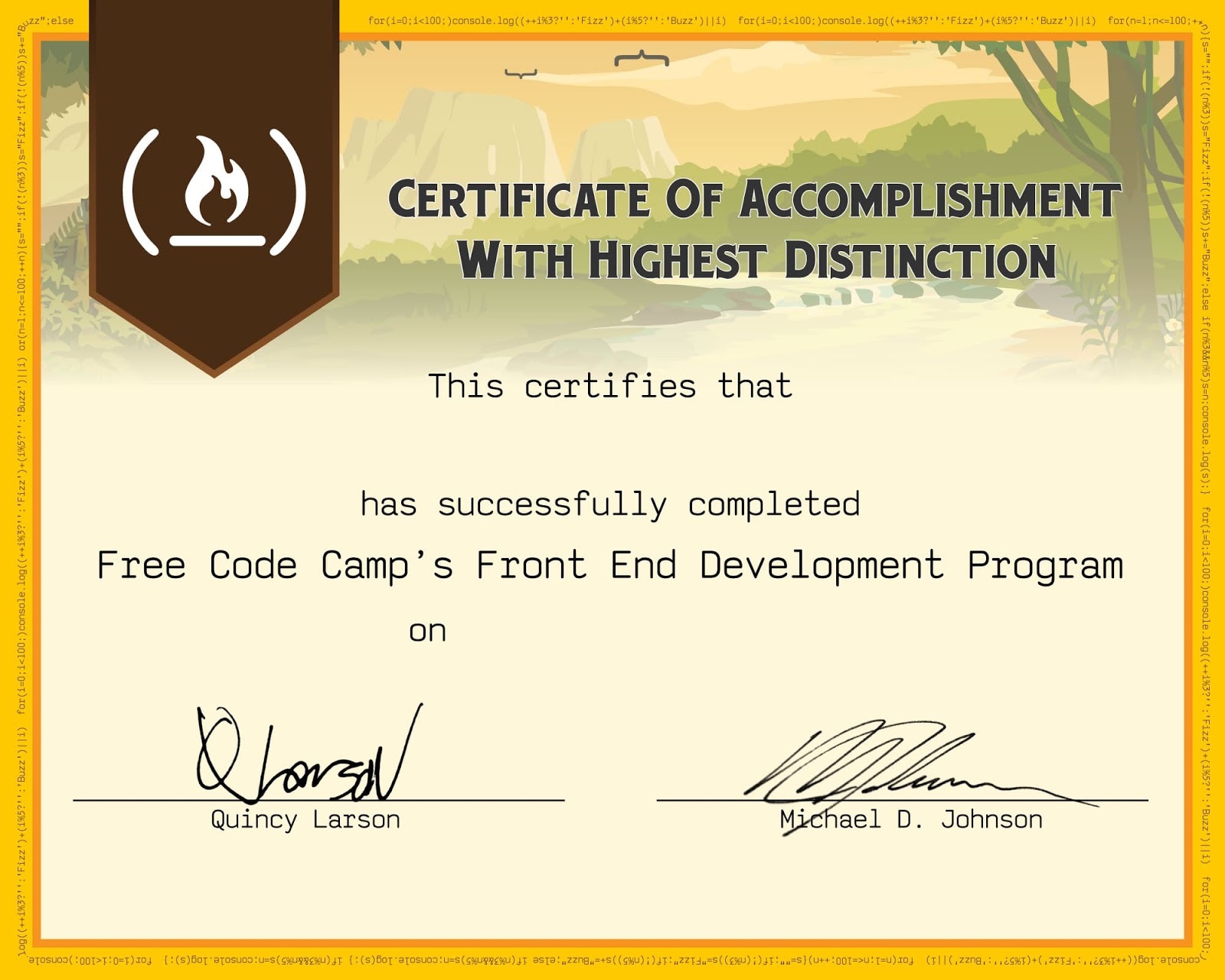 Printable Certificate Of Hour Code Printable Certificate Of Hour Code