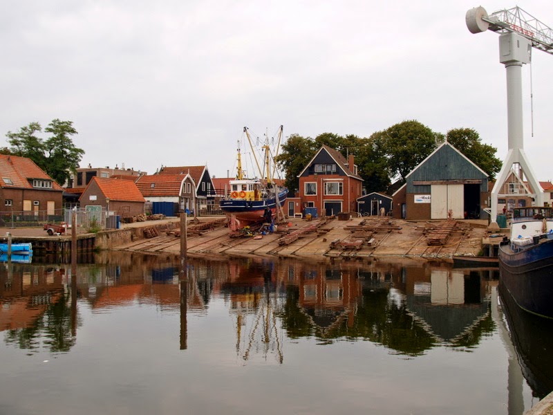 'ZIEN EN WETEN': URK EENS EEN EILAND IN DE ZUIDERZEE.