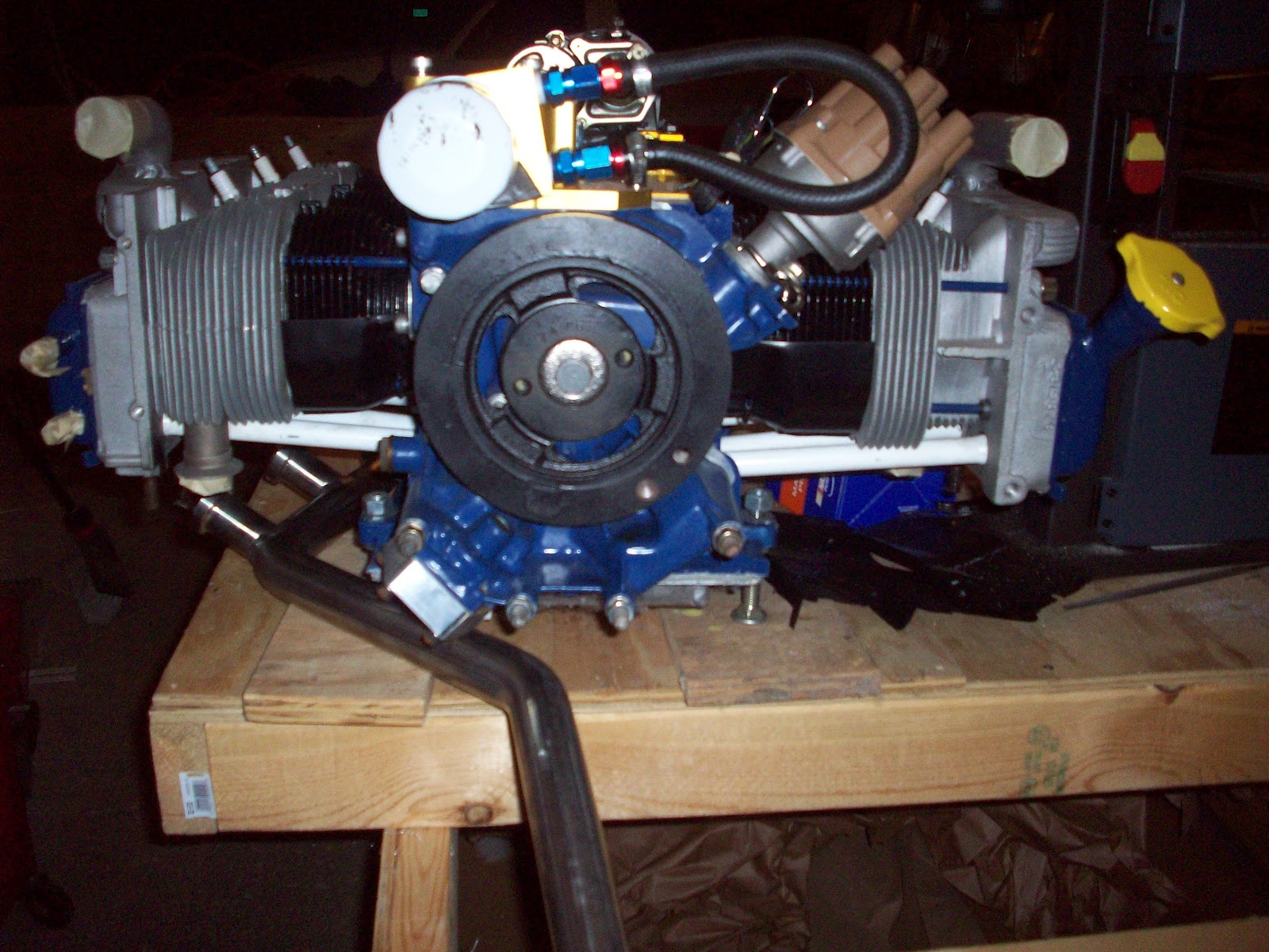 Becky Builds an Airplane: Corvair Engine