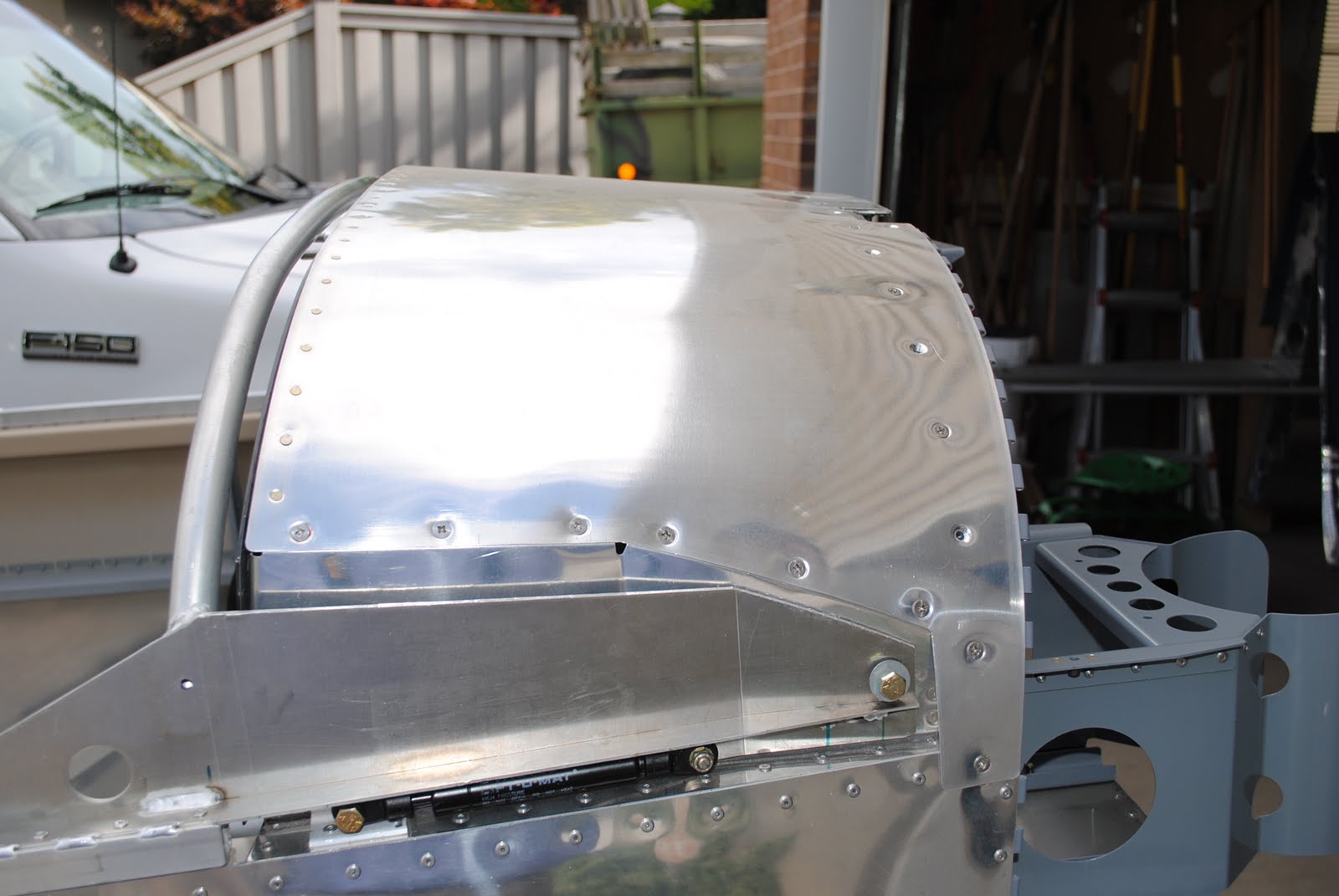 RV12 Builder in Sandy, UT Attach Canopy Frame