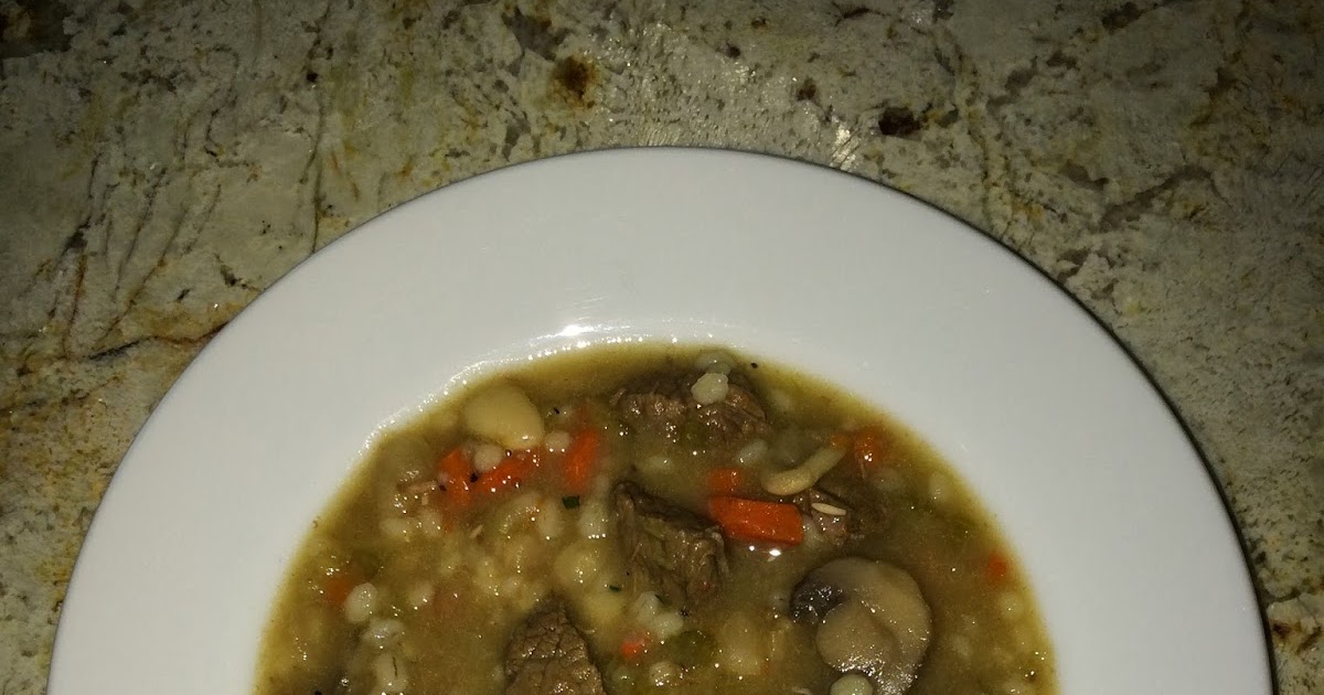 My Most Requested Recipes: Mushroom Barley Soup