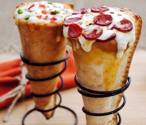 Chicken Pizza Cone Chicken Pizza Cone