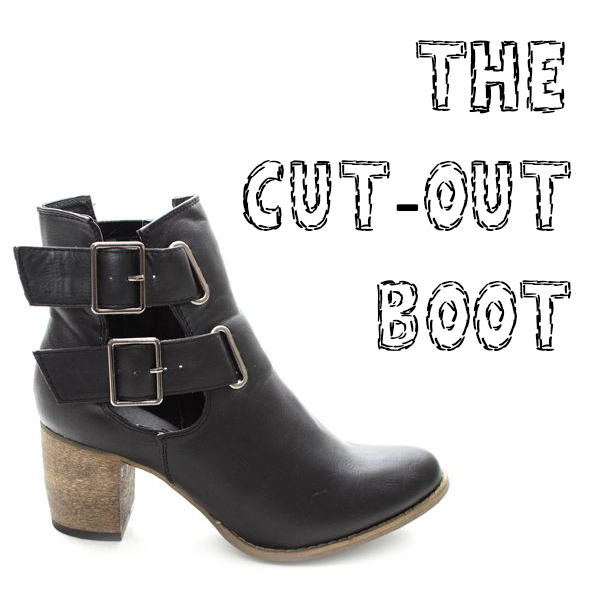 biker boots cut out