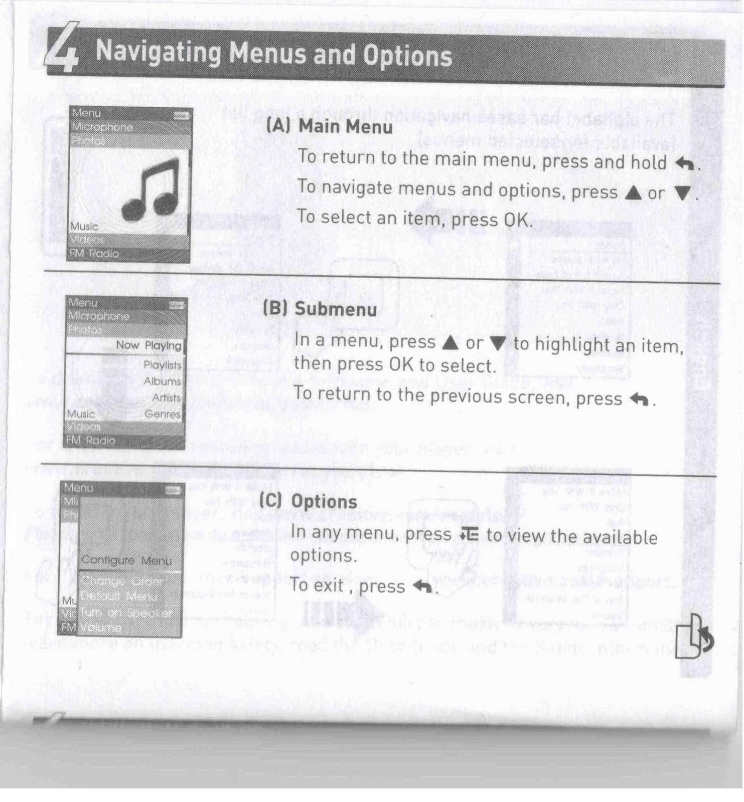 Zen Style MP3 Player & Recorder 8GB Creative Brand