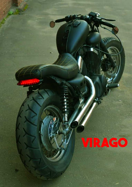 Yamaha Virago  Exhaust Mod 