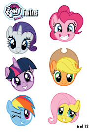 My Little Pony Tattoo Card 6 Series 5 Trading Card