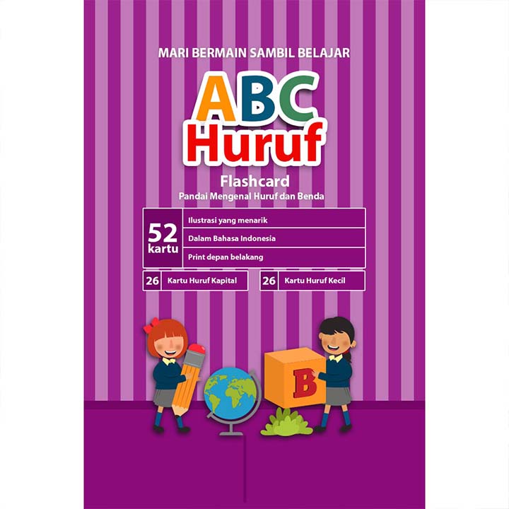 Flash Card ABC Huruf