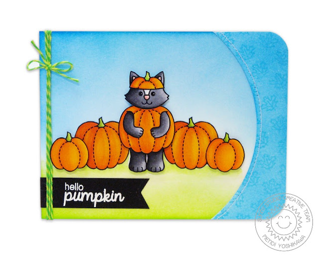 Sunny Studio Stamps: Halloween Cuties Card by Mendi Yoshikawa