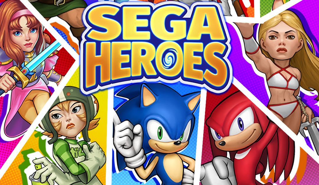 SEGA Heroes (iOS/Android) préregistro com bônus é liberado GameBlast