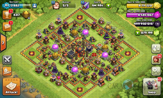 Layout Coc Th 10 Terbaik | desain base town hall 10 terbaik dan terbaru clash of Layout Coc Th 10 Terbaik | desain base town hall 10 terbaik dan terbaru clash of
