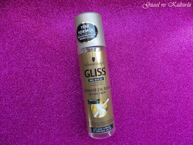 Schwarzkopf Gliss Ultimate Oil Elixir Sıvı Saç Kremi Schwarzkopf Gliss Ultimate Oil Elixir Sıvı Saç Kremi