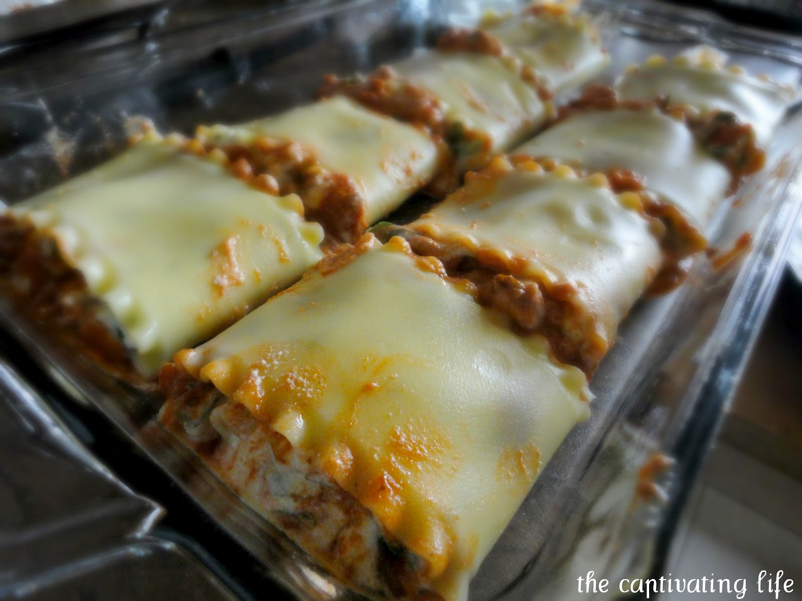 The Captivating Life Lasagna Rolls
