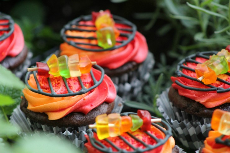 Grill Cupcakes, image from a recipe for same