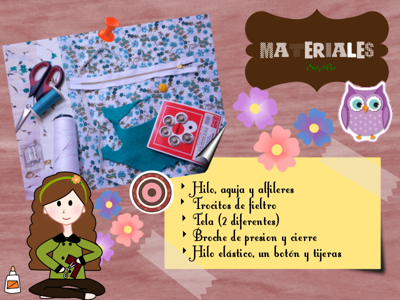 Estuche de tela para el regreso a clases