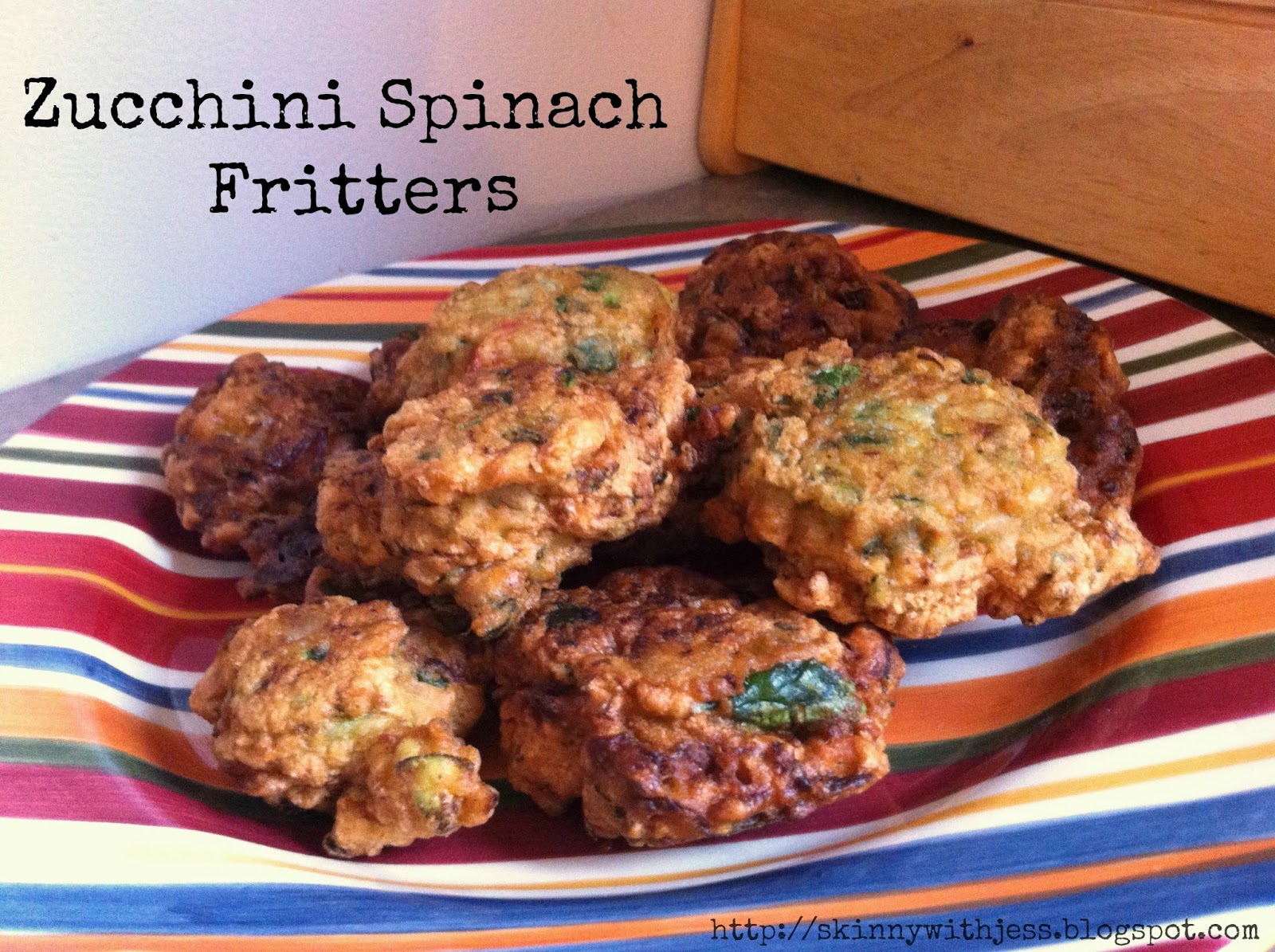 This is how we Mommy Zucchini Spinach Fritters
