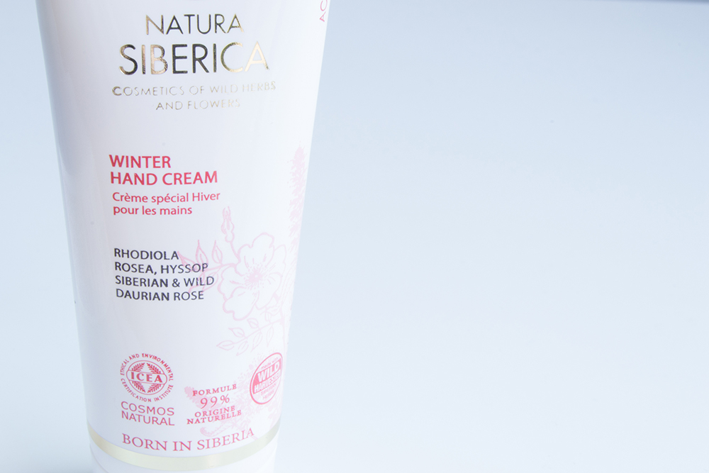 Winter Hand Cream, Natura Siberica