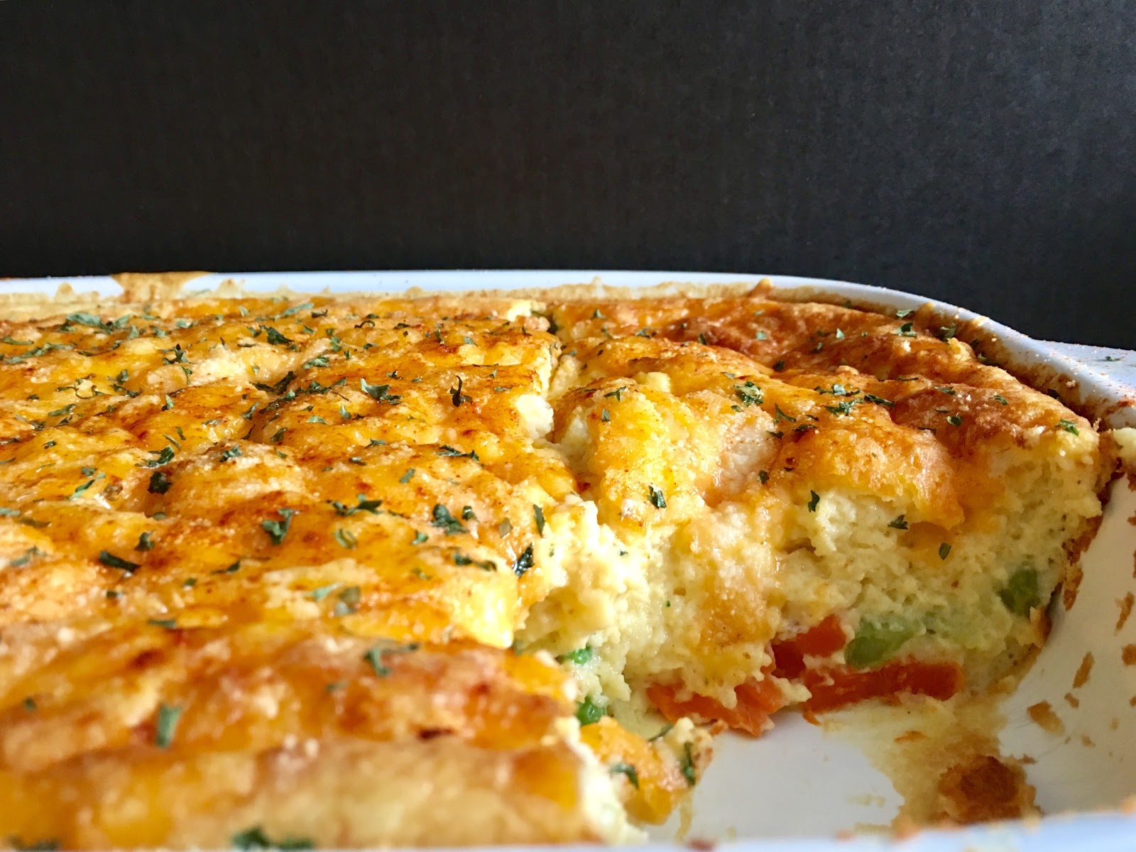 Fueling with Flavour Lily's Savoury Soufflé