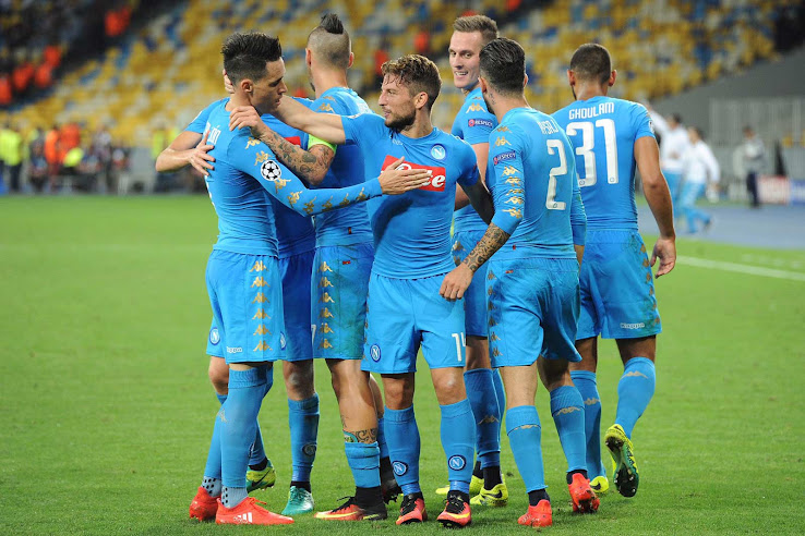 napoli champions league kit