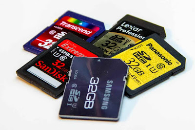 lots of sd memory cards
