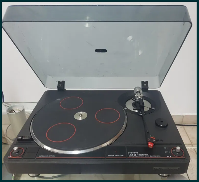 ADC 1700 turntable, direct drive