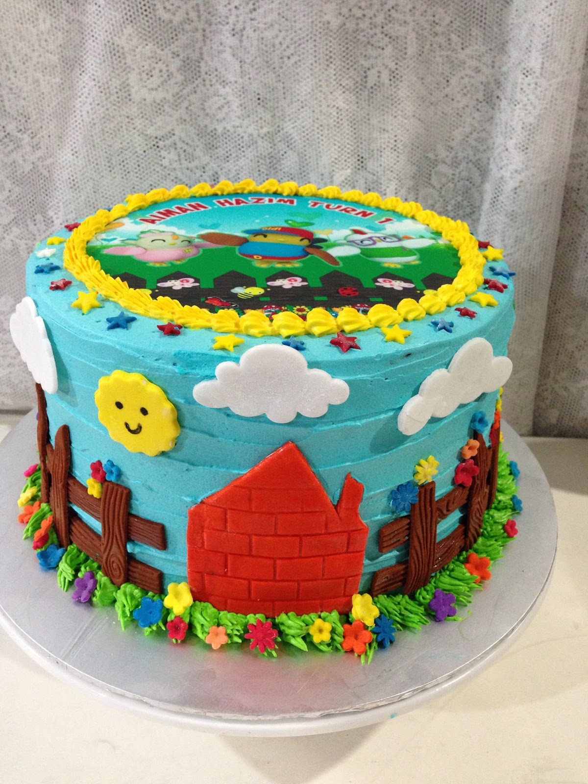 ninie cakes house: Didi & Friends Birthday Cake with ...