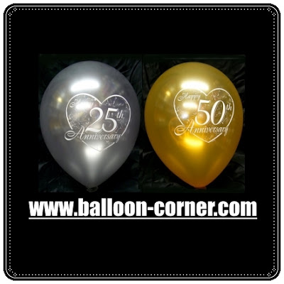 Balon Latex Printing Seri ANNIVERSARY Balon Latex Printing Seri ANNIVERSARY
