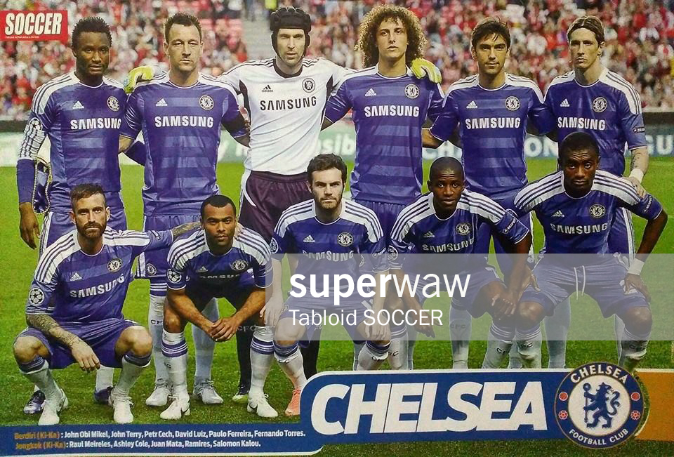 Poster Tim Chelsea Fc 2011