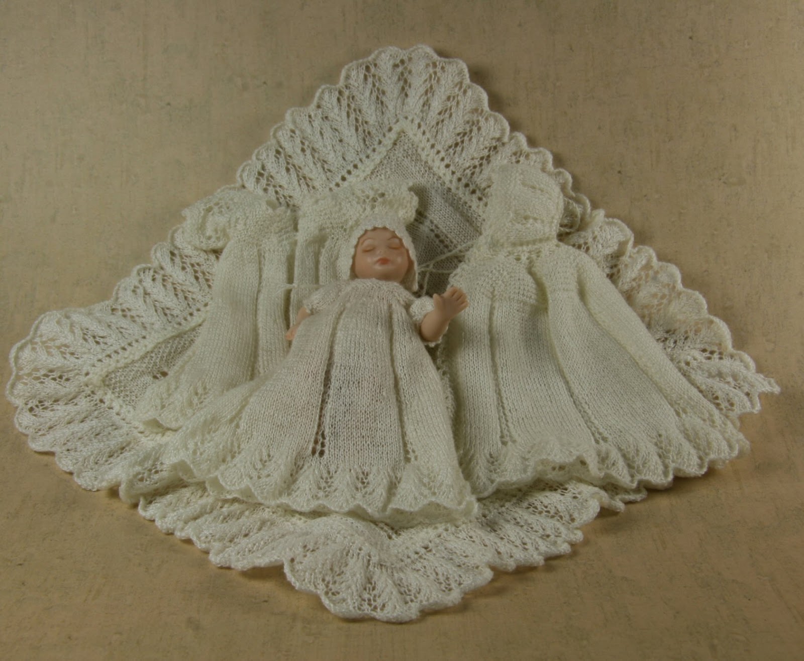 Chrystal's Designs Miniature Knitting Patterns Belly Button Baby