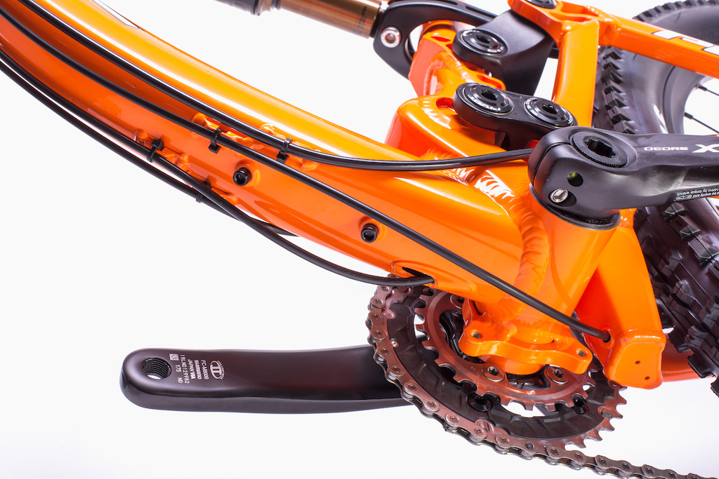 crank arm length on 2018 stache 7