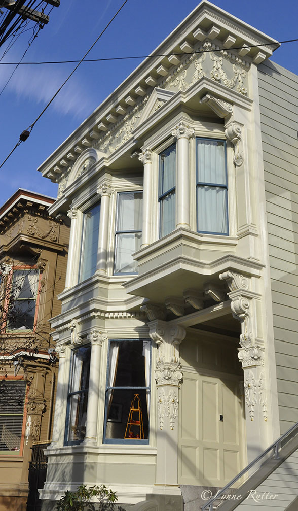 The Ornamentalist Exterior Color Beauty on Broderick Street