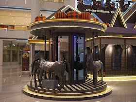 Halloween Merry-Go-Round at the Palace 66 shopping mall in Shenyang, China