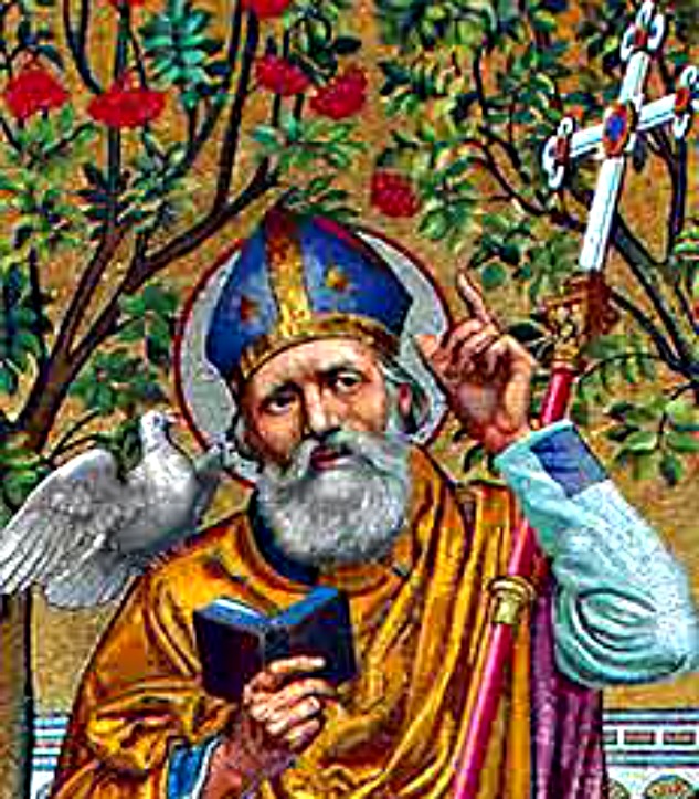 Saint David of Wales Patron of Poets and Wales