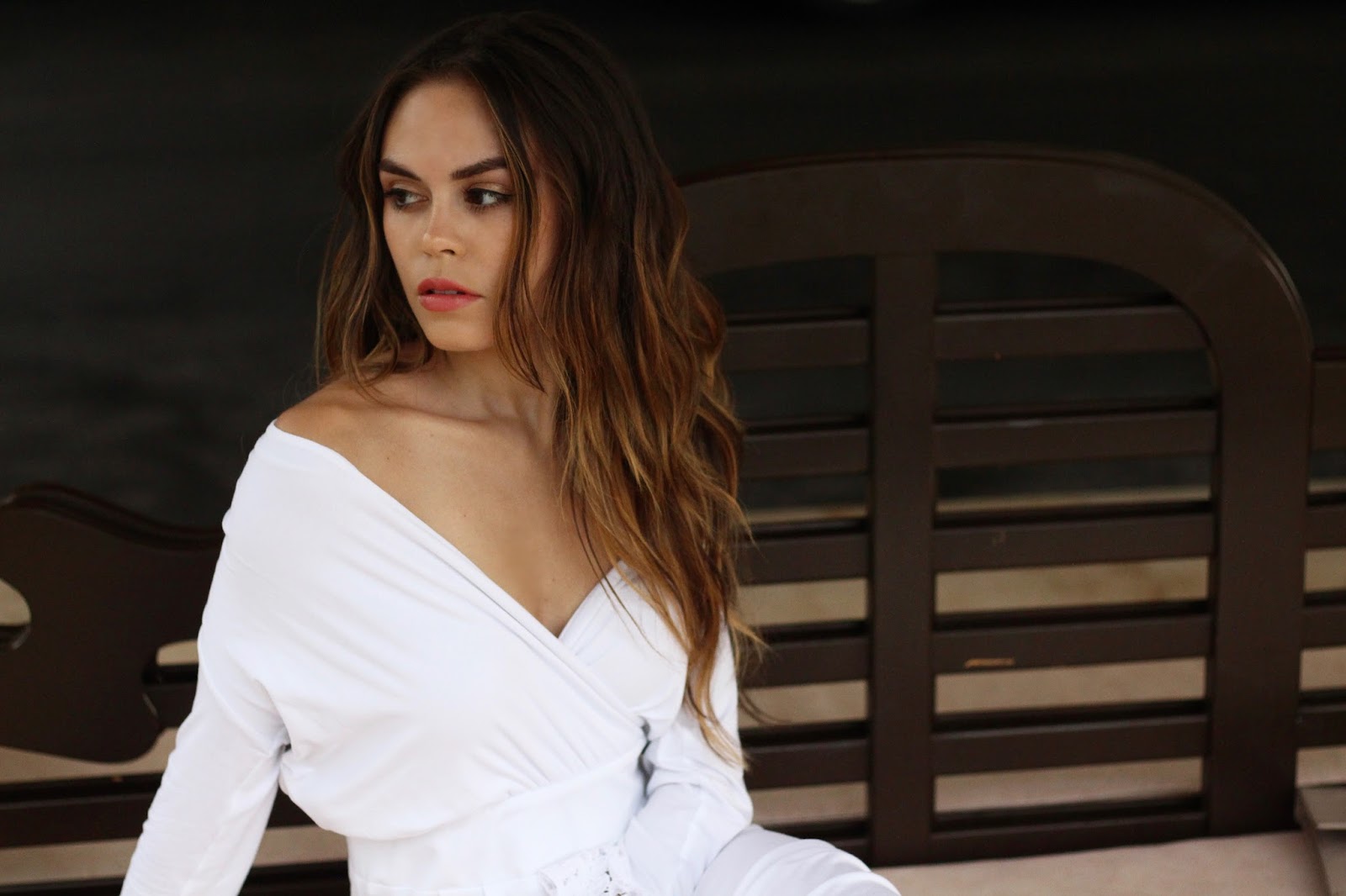 Wearing White All Year 'Round and she Dressed...