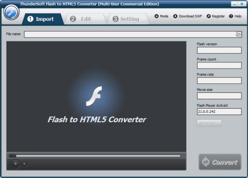 ThunderSoft Flash to HTML5 Converter 2.4.1.0  ThunderSoft%2BFlash%2Bto%2BHTML5%2BConverter