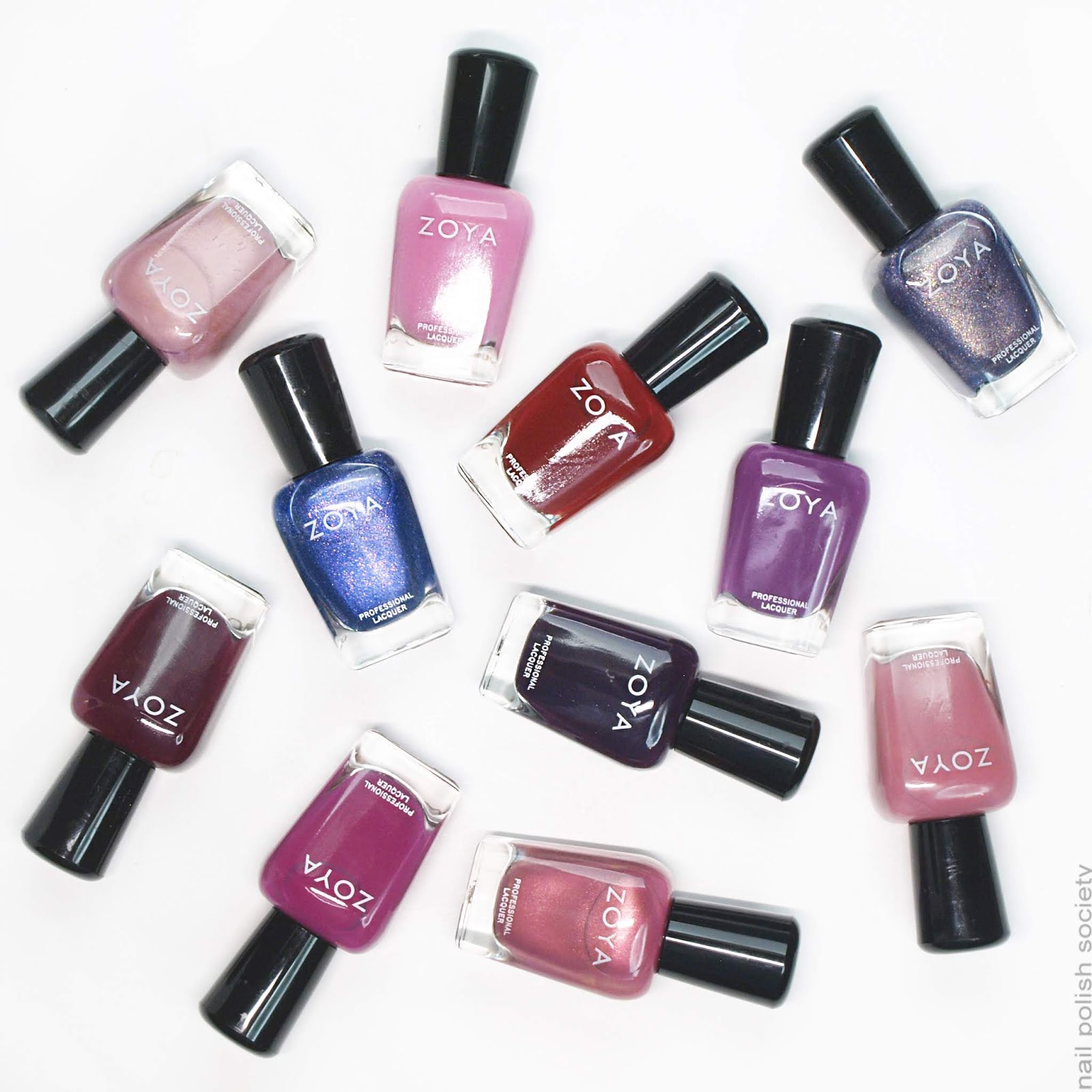 Nail Polish Society Zoya Element Fall 2018 Collection