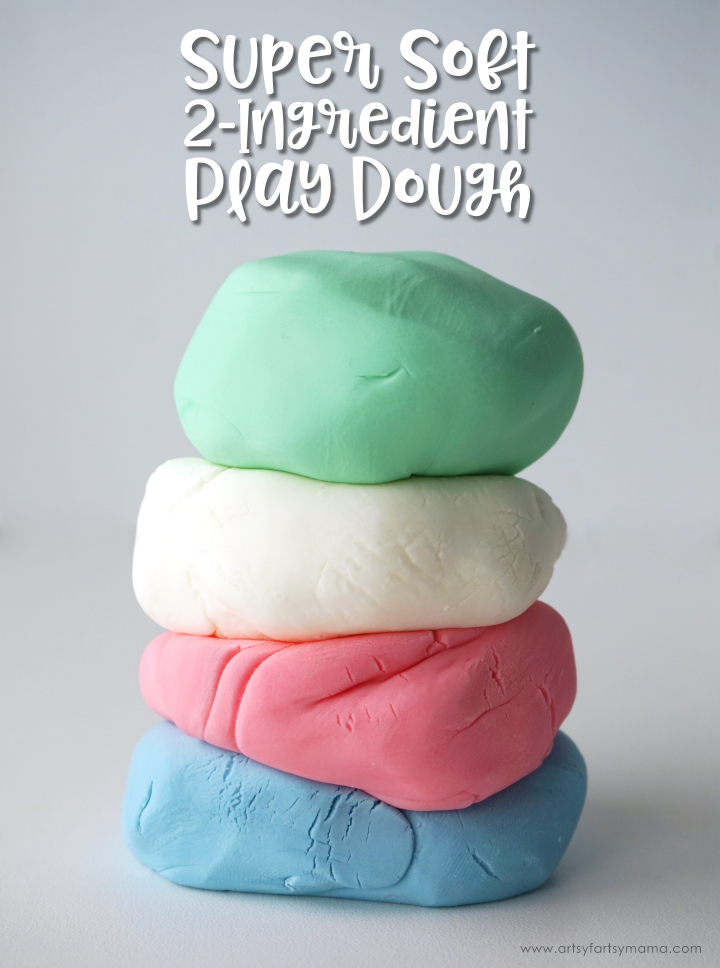 Best 2-Ingredient Playdough Recipe